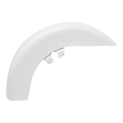 HR3 Stone Washed White Pearl Motorcycle 18" Front Mudguard Fender(can be installed with lighting) For Harley Touring Electra Glide Ultra Limited Tri Glide 14-23