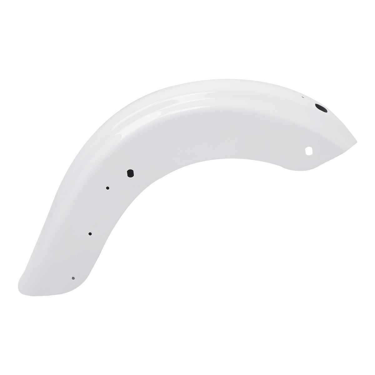 HR3 Stone Washed White Pearl Motorcycle Mudguard CVO STYLE REAR FENDER FOR Harley Touring 2014-2023