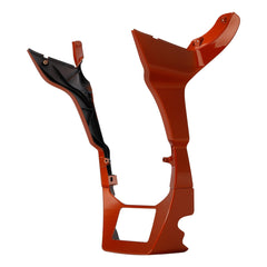 HR3 Scorched Orange / Black Denim Spoiler Kit For Harley 2017-Later FLTRX, FLTRXS, FLTRXST models