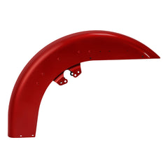 HR3 Wicked Red Motorcycle 18" Front Mudguard Fender (can be installed with lighting) For Harley Touring Electra Glide Ultra Limited Tri Glide 14-23