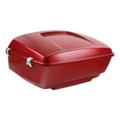 HR3 Wicked Red 13.7" King Size Touring Trunk Luggage For 14-24 Harley Touring