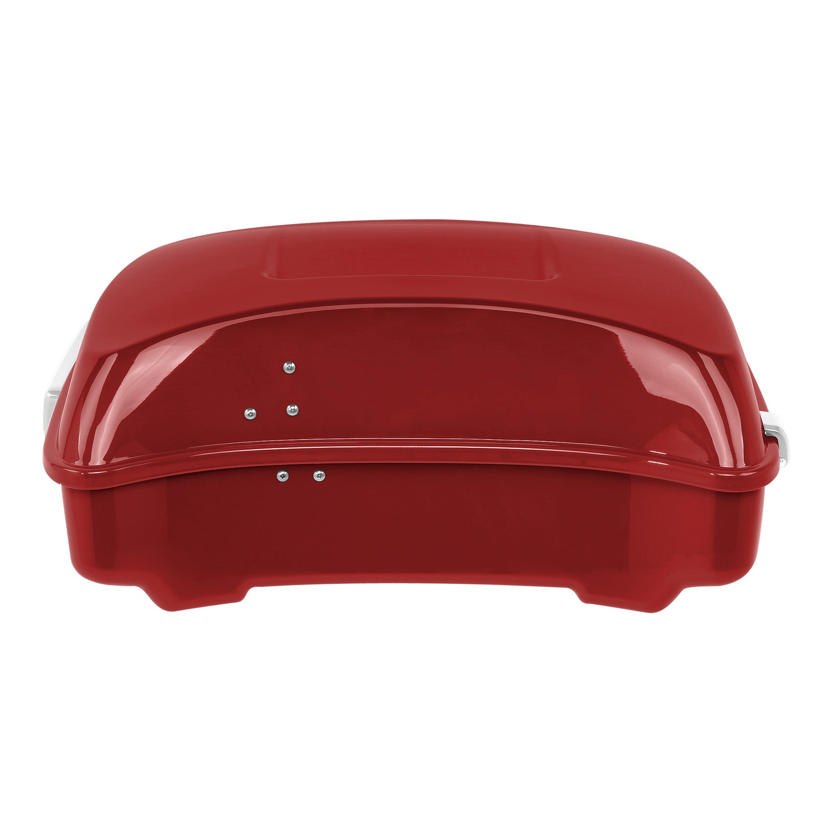 HR3 Wicked Red 10.7" Chopped Style Touring Trunk Luggage For Harley Touring 2014-2024