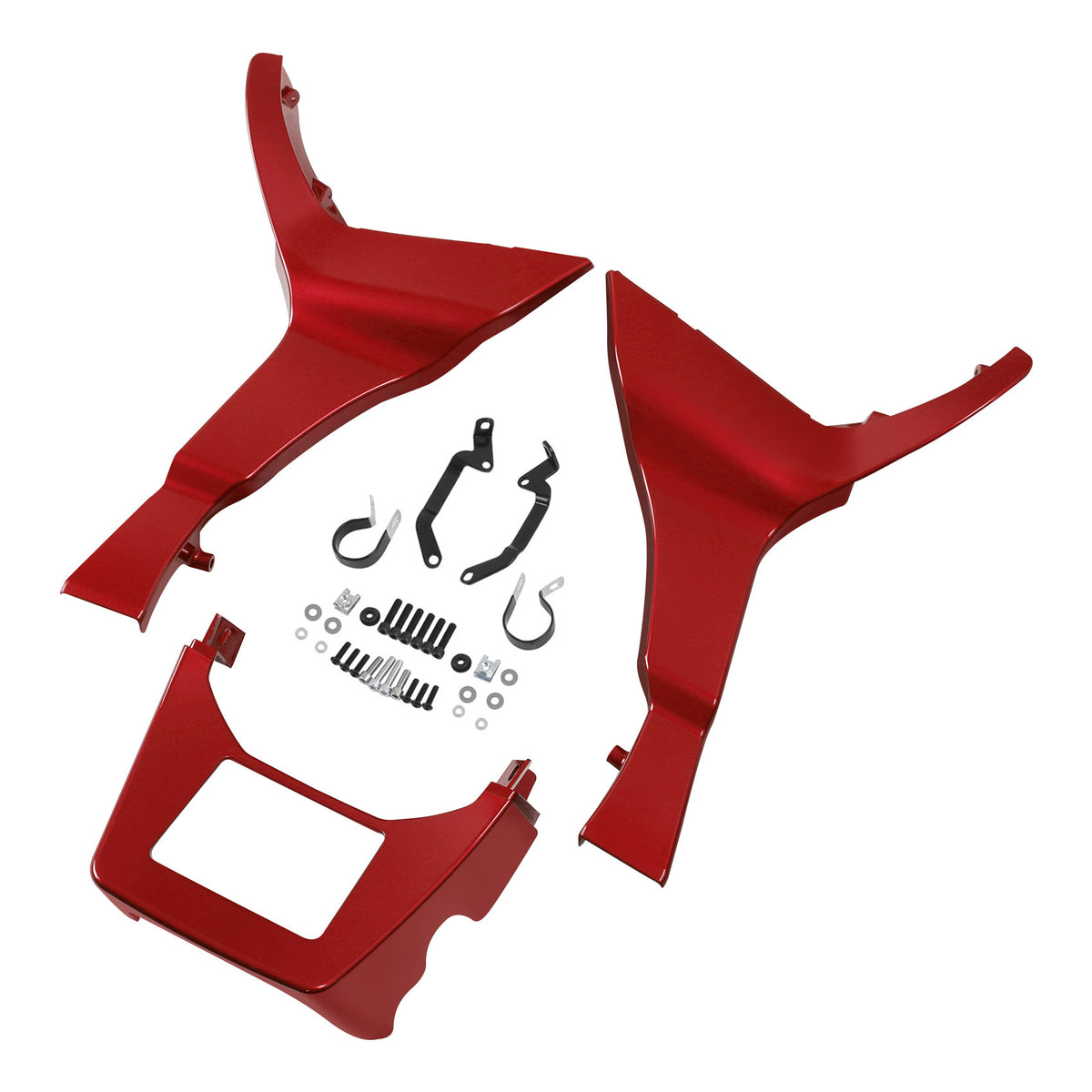 HR3 Wicked Red Spoiler Kit For Harley 2017-Later Models (FLTRX, FLTRXS, FLTRXST)
