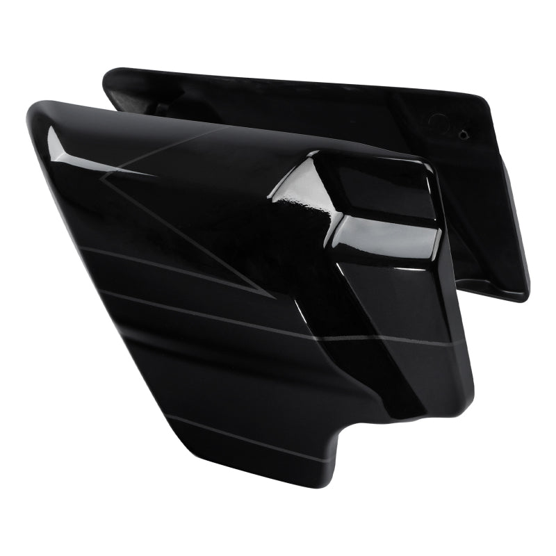 HR3 Dark Slate Candy / Arctic Black Side Covers 2017 CVO Street Glide （FLHXSE）