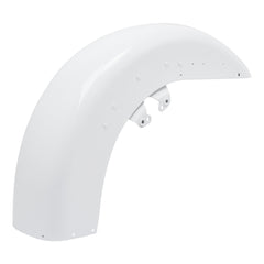 HR3 Stone Washed White Pearl Motorcycle 18" Front Mudguard Fender(can be installed with lighting) For Harley Touring Electra Glide Ultra Limited Tri Glide 14-23