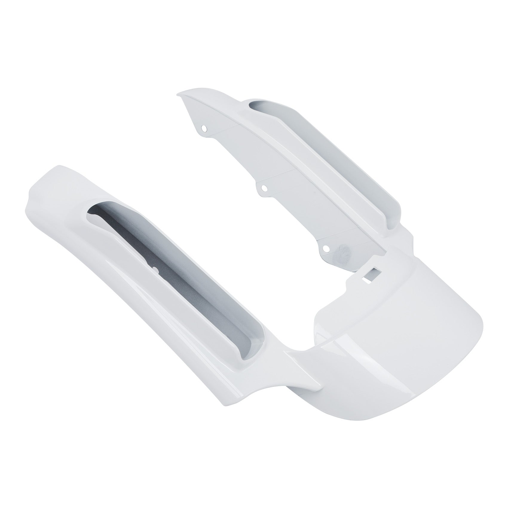 HR3 Stone Washed White Pearl CVO STYLE Rear Fender Filler Panel FOR Harley Touring 2014-2023