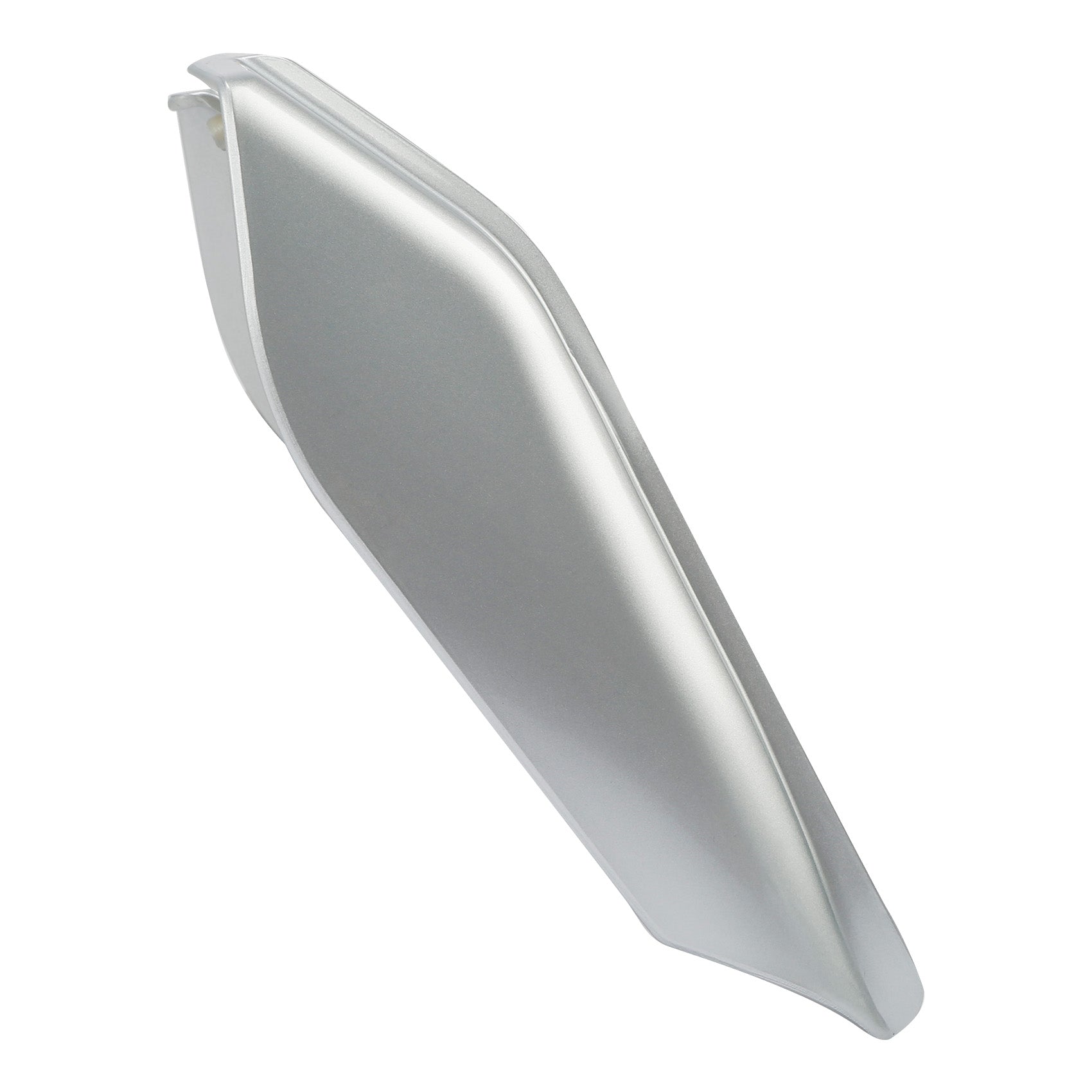 HR3 Brilliant Silver Pearl Mid-Frame Air Deflectors For Harley Touring and Trike Models 09-24