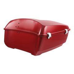 HR3 Wicked Red 13.7" King Size Touring Trunk Luggage For 14-24 Harley Touring