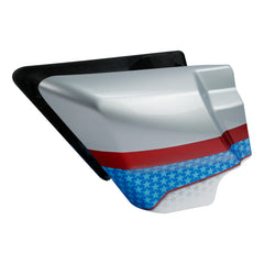 HR3 White Flake Fade Side Covers 2018 CVO STREET GLIDE (FLHXSE )
