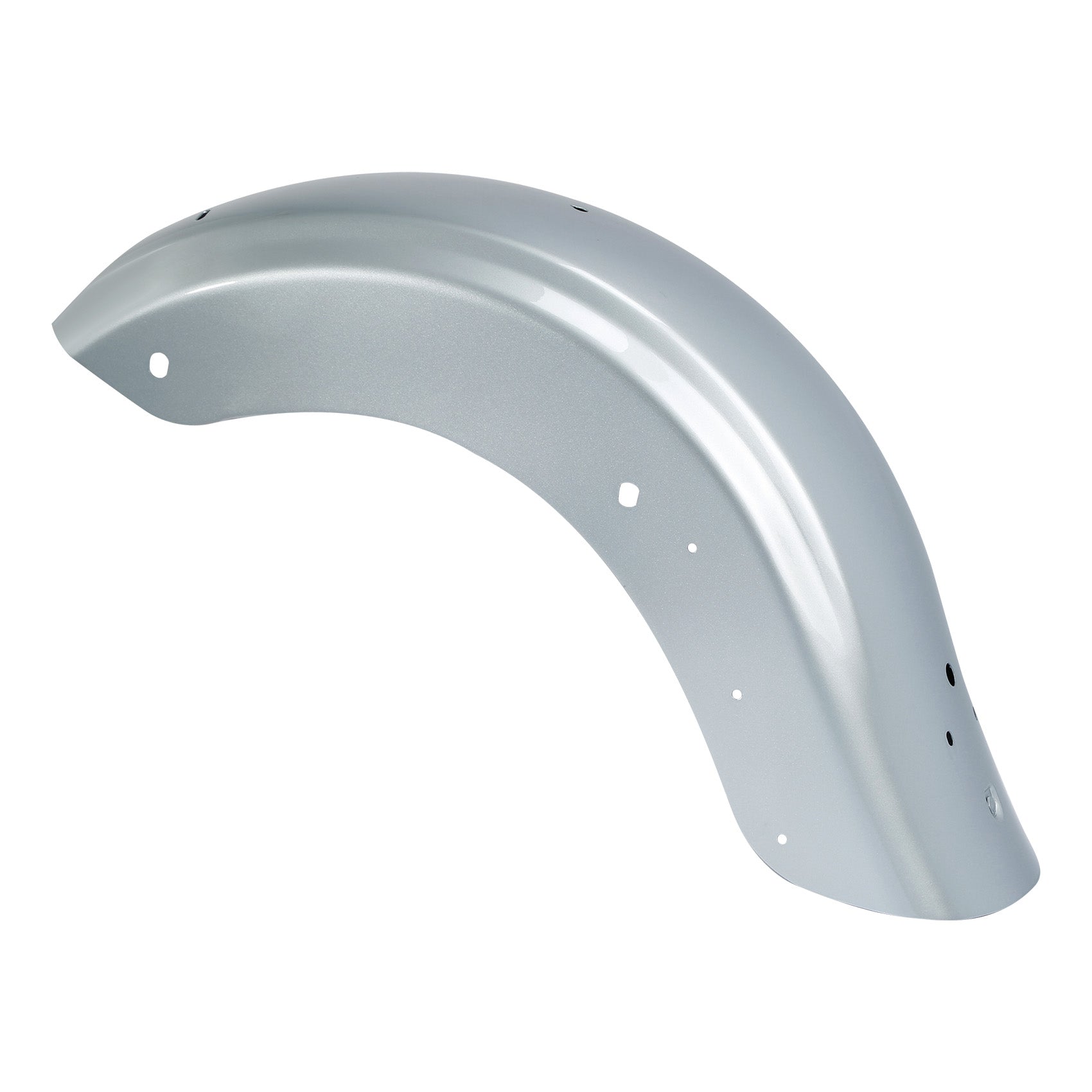 HR3 White Flake Fade Motorcycle Mudguard CVO STYLE REAR FENDER FOR Harley Touring 2014-2023