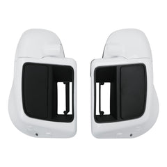 HR3 Stone Washed White Pearl Vented Lower Fairing Kit For Harley Touring models 2014-2024