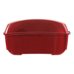 HR3 Wicked Red 13.7" King Size Touring Trunk Luggage For 14-24 Harley Touring