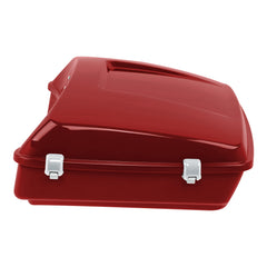 HR3 Wicked Red 10.7" Chopped Style Touring Trunk Luggage For Harley Touring 2014-2024