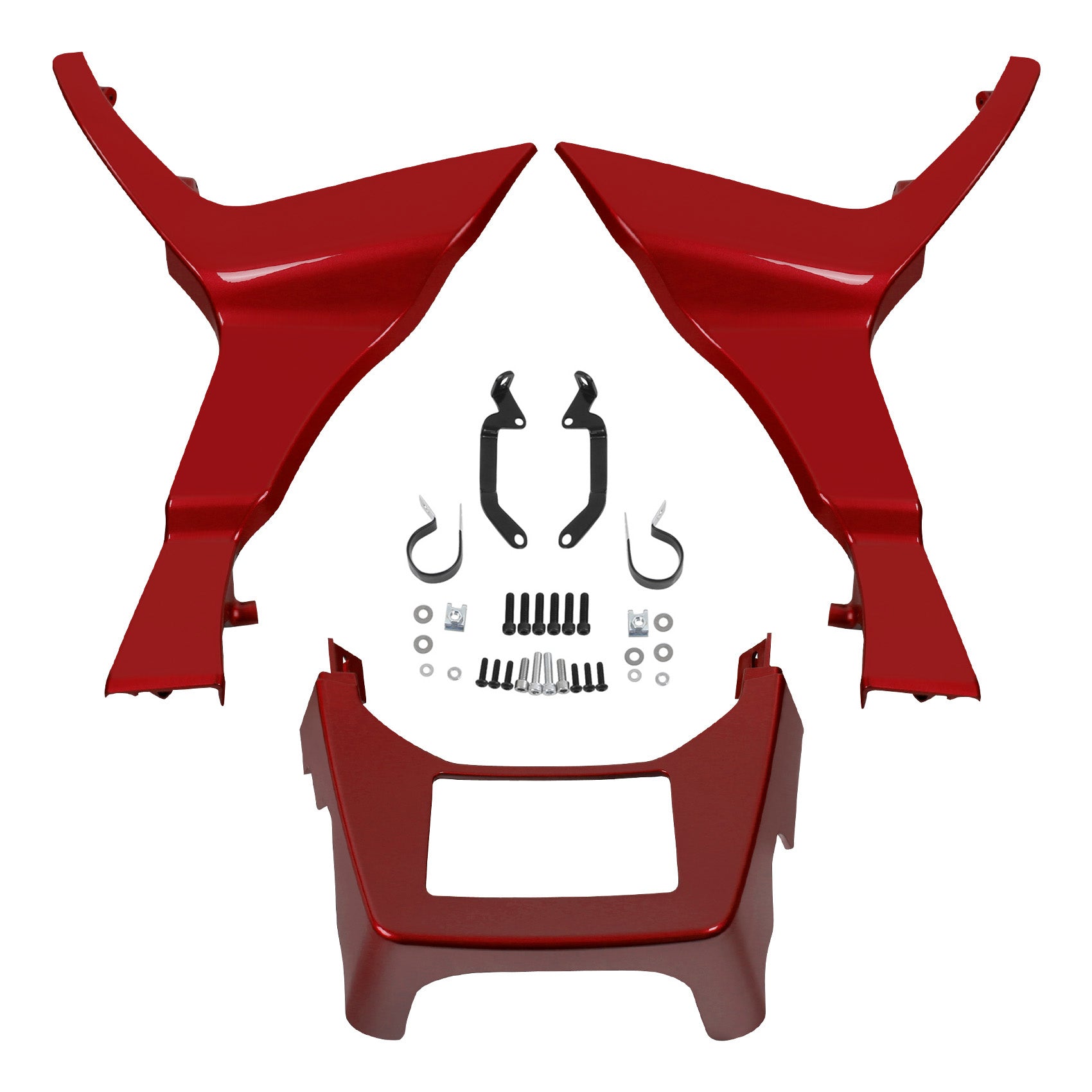 HR3 Wicked Red Spoiler Kit For Harley 2017-Later FLTRX, FLTRXS, FLTRXST models