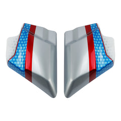 HR3 White Flake Fade Side Covers 2018 CVO STREET GLIDE (FLHXSE )