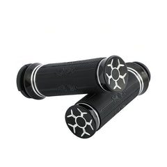 Custom Chrome 1'' TBW Handlebar Hand Grip Fit For Harley Softail Dyna Touring 2008-Up