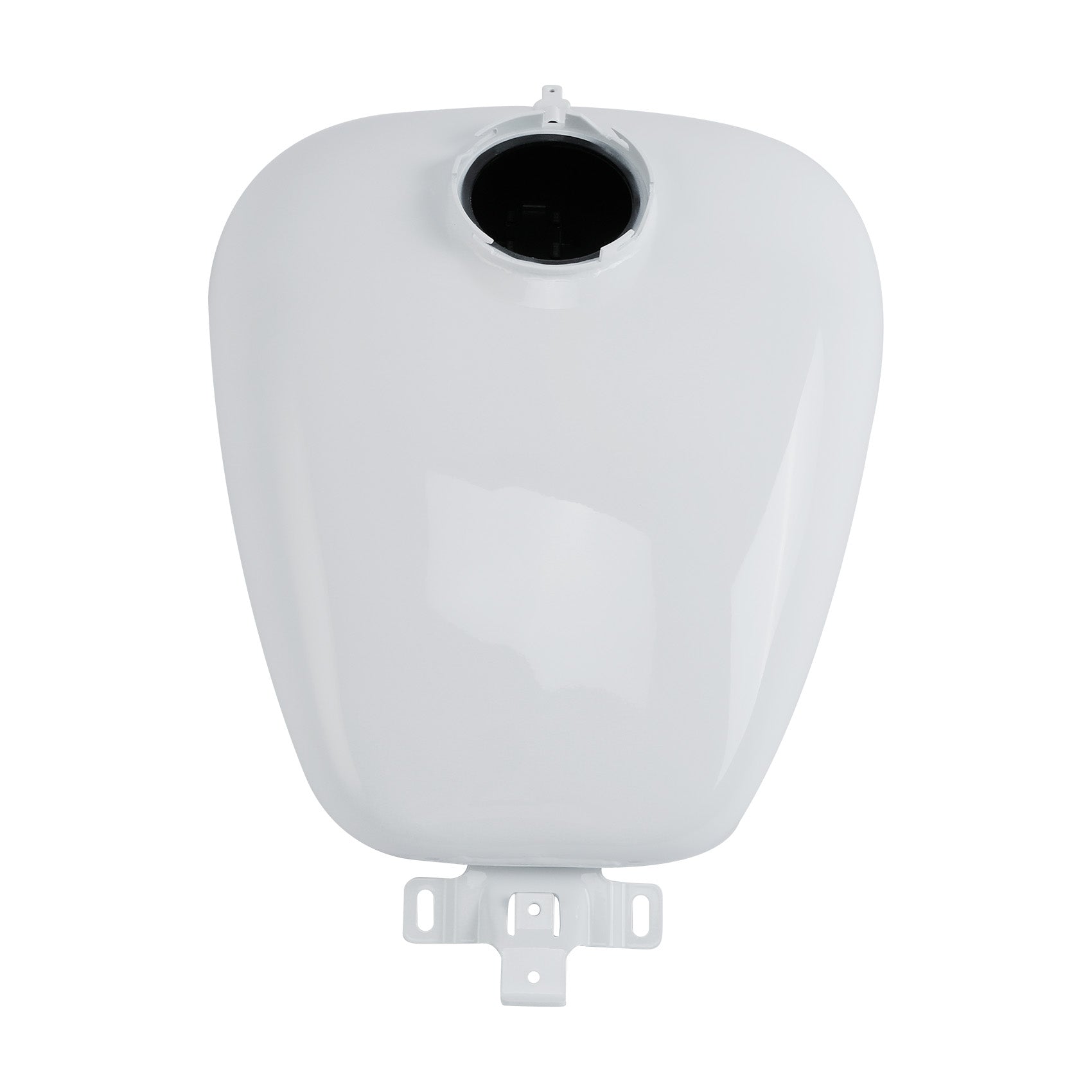 HR3 Stone Washed White Pearl Fuel Gas Tank For 2008-2023 Harley Touring Models