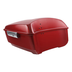 HR3 Wicked Red 13.7" King Size Touring Trunk Luggage For 14-24 Harley Touring