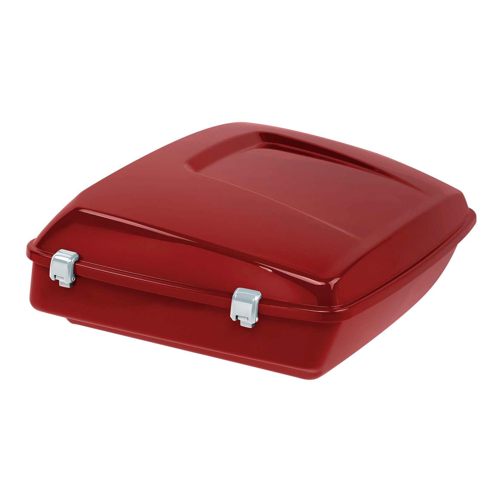 HR3 Wicked Red 10.7" Chopped Style Touring Trunk Luggage For Harley Touring 2014-2024