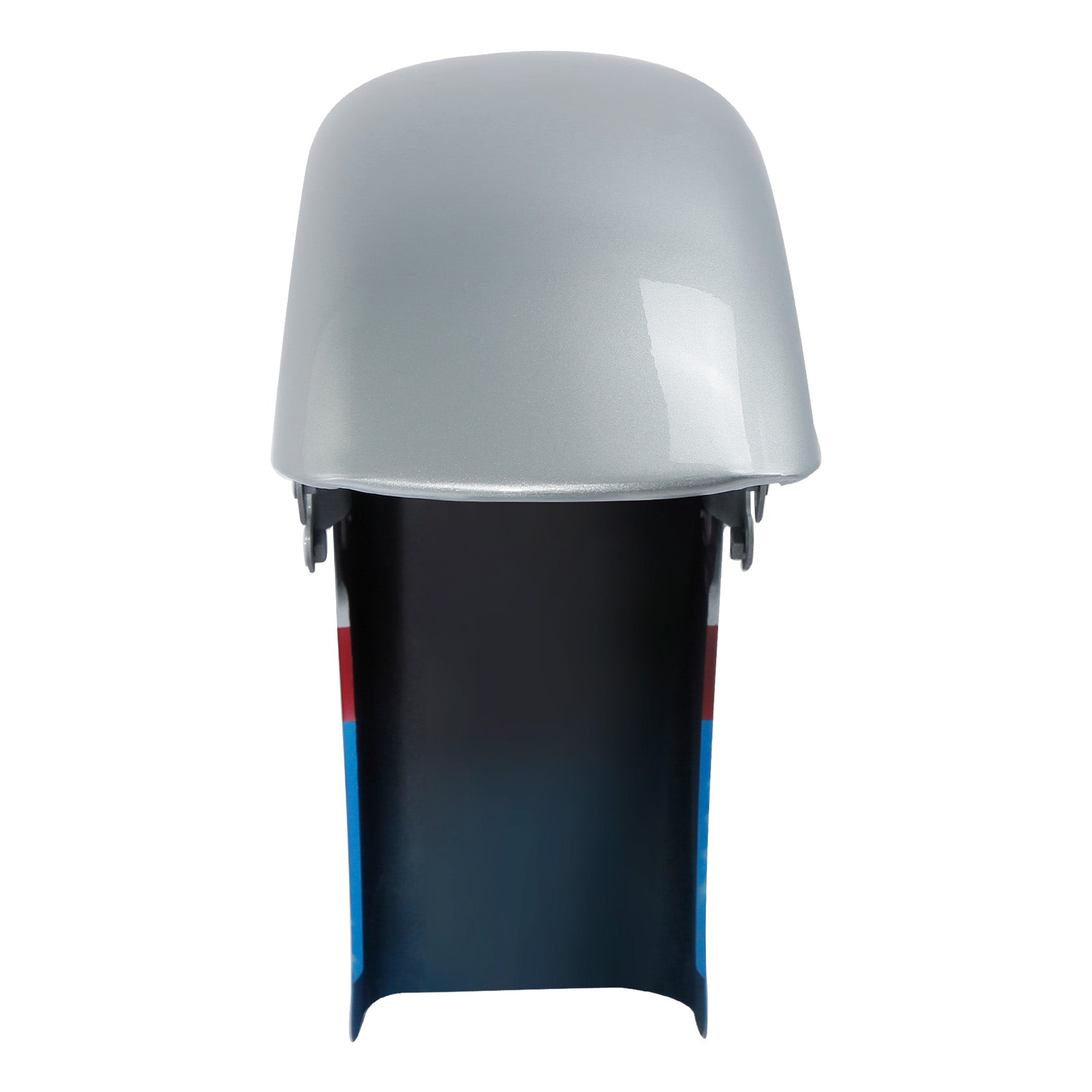 HR3 White Flake Fade Motorcycle 18" Wide Tire Front Mudguard Fender For Harley Touring Models 2014-2023