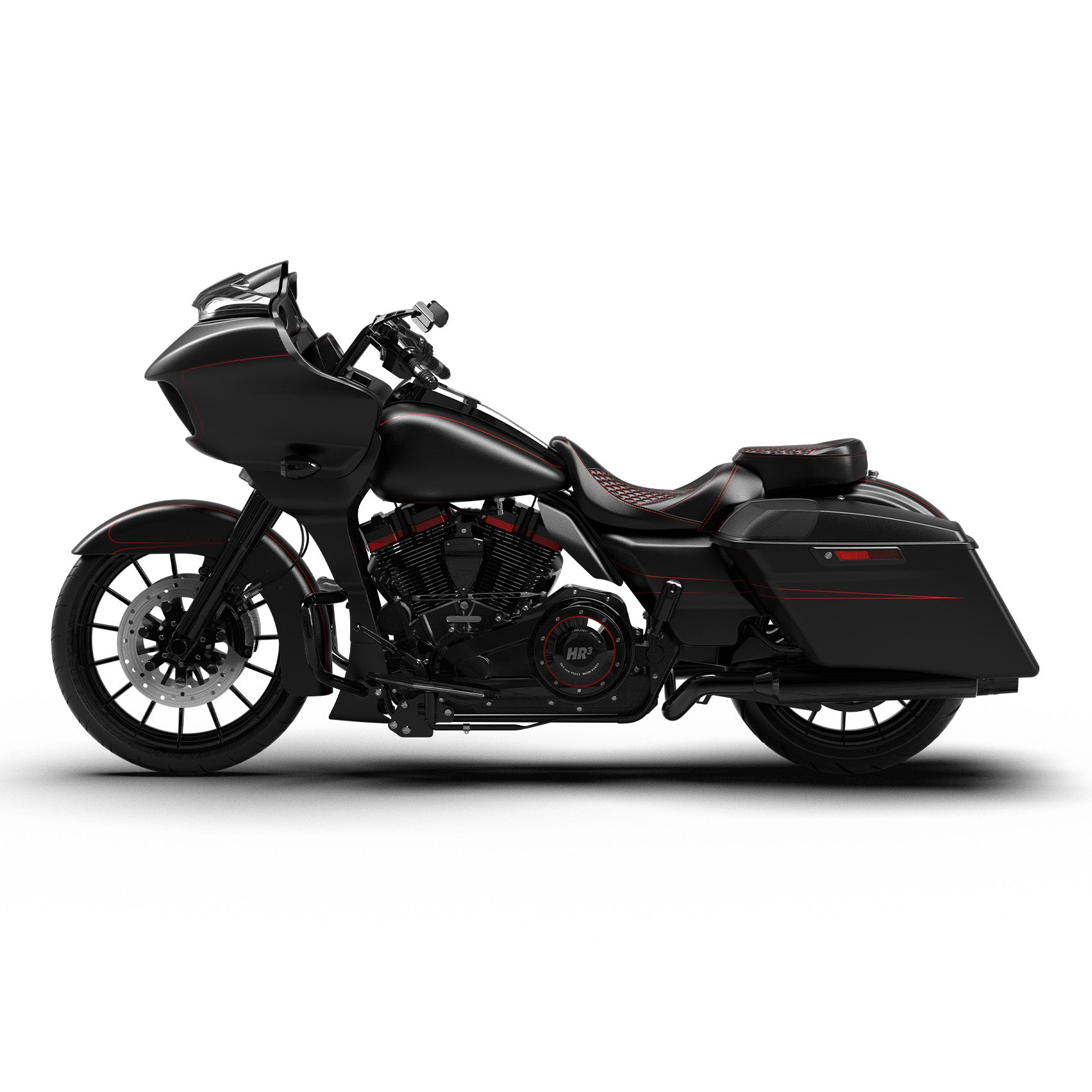 HR3 Black Denim 2015S Complete Body Fairing Kit For Harley CVO Road Glide FLTRXSE 15-23