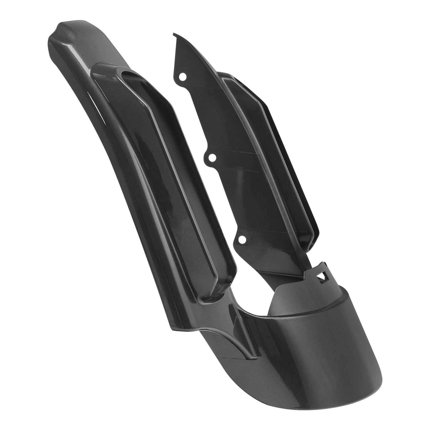 HR3 Industrial Gray CVO STYLE Rear Fender Filler Panel FOR Harley Touring 2014-2023