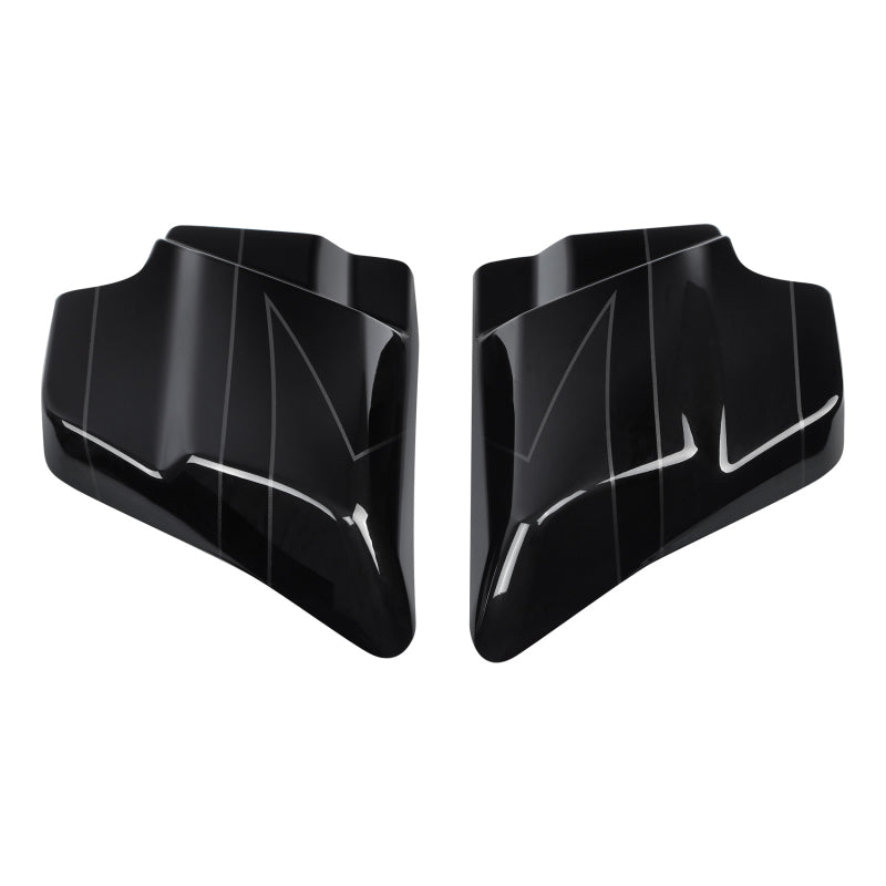 HR3 Dark Slate Candy / Arctic Black Side Covers 2017 CVO Street Glide （FLHXSE）