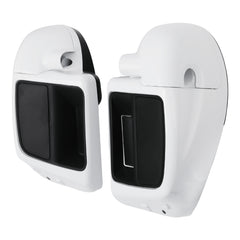 HR3 Stone Washed White Pearl Vented Lower Fairing Kit For Harley Touring models 2014-2024