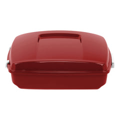 HR3 Wicked Red 10.7" Chopped Style Touring Trunk Luggage For Harley Touring 2014-2024