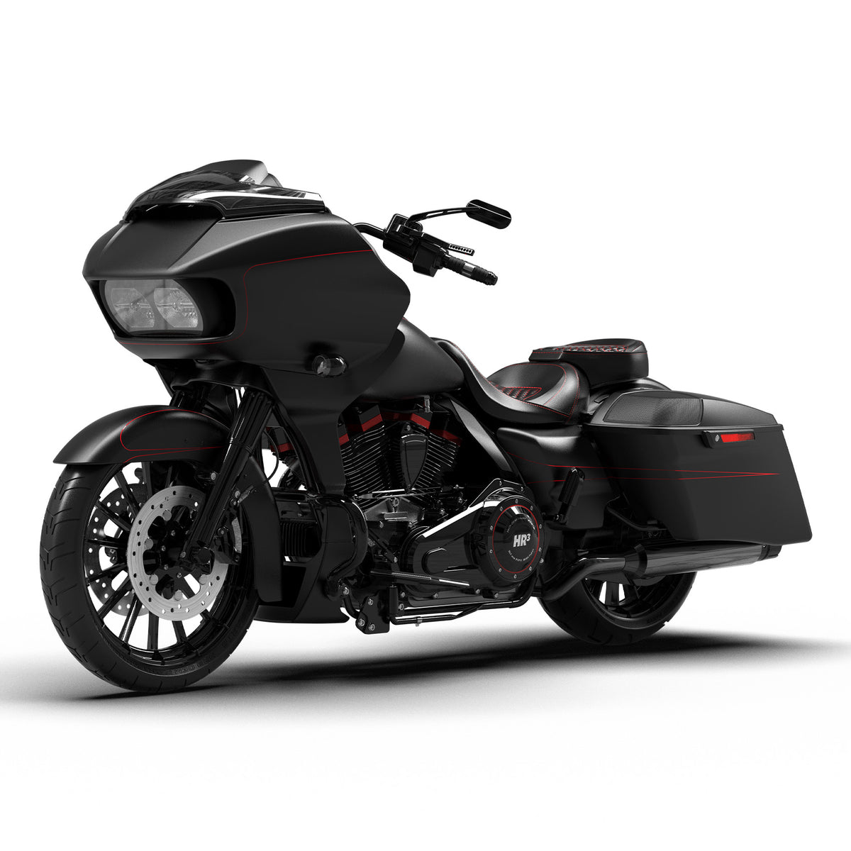 HR3 Black Denim 2015S Complete Body Fairing Kit For Harley CVO Road Glide FLTRXSE 15-23