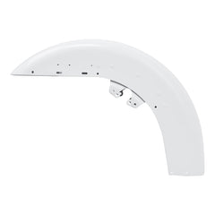 HR3 Stone Washed White Pearl Motorcycle 18" Front Mudguard Fender(can be installed with lighting) For Harley Touring Electra Glide Ultra Limited Tri Glide 14-23