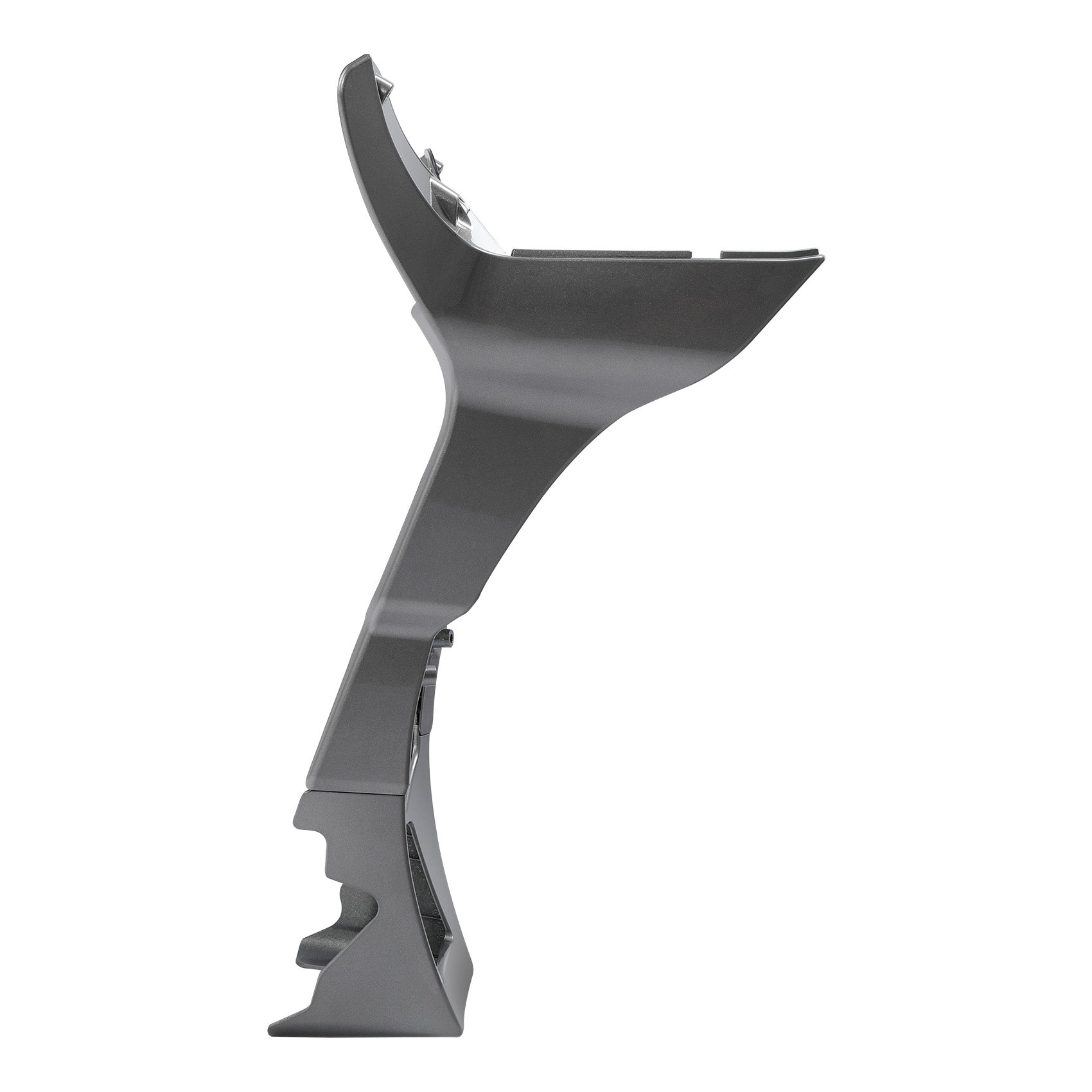 HR3 Billet Silver Spoiler Kit For Harley 2017-Later FLTRX, FLTRXS, FLTRXST models