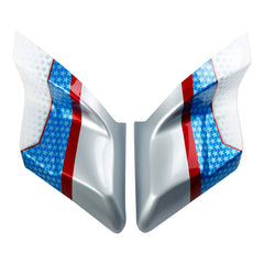HR3 White Flake Fade CVO Stretched Side Covers