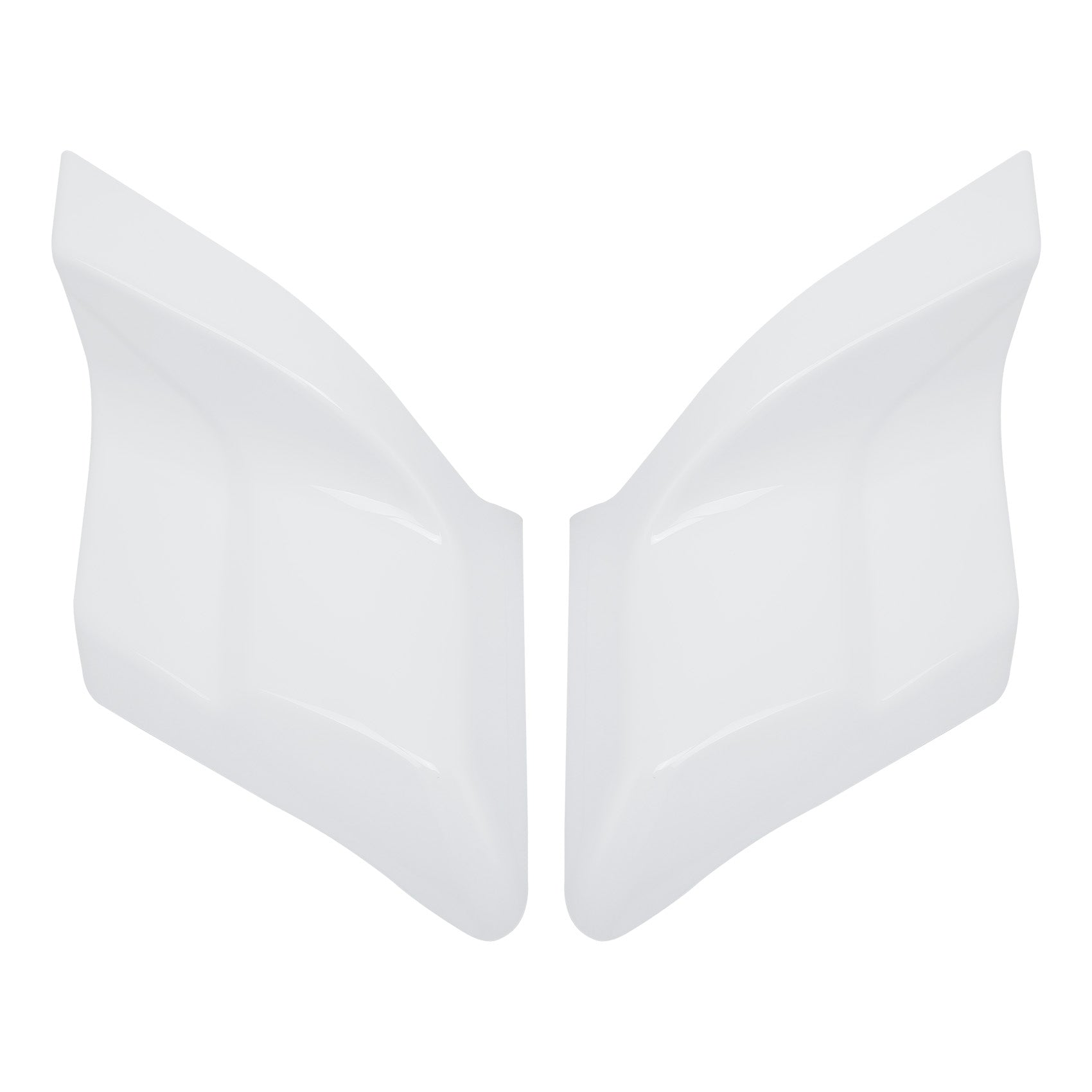 HR3 Stone Washed White Pearl CVO Stretched Side Covers 2020 STREET GLIDE SPECIAL (FLHXS )