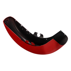 HR3 Wicked Red Motorcycle 18" Front Mudguard Fender (can be installed with lighting) For Harley Touring Electra Glide Ultra Limited Tri Glide 14-23