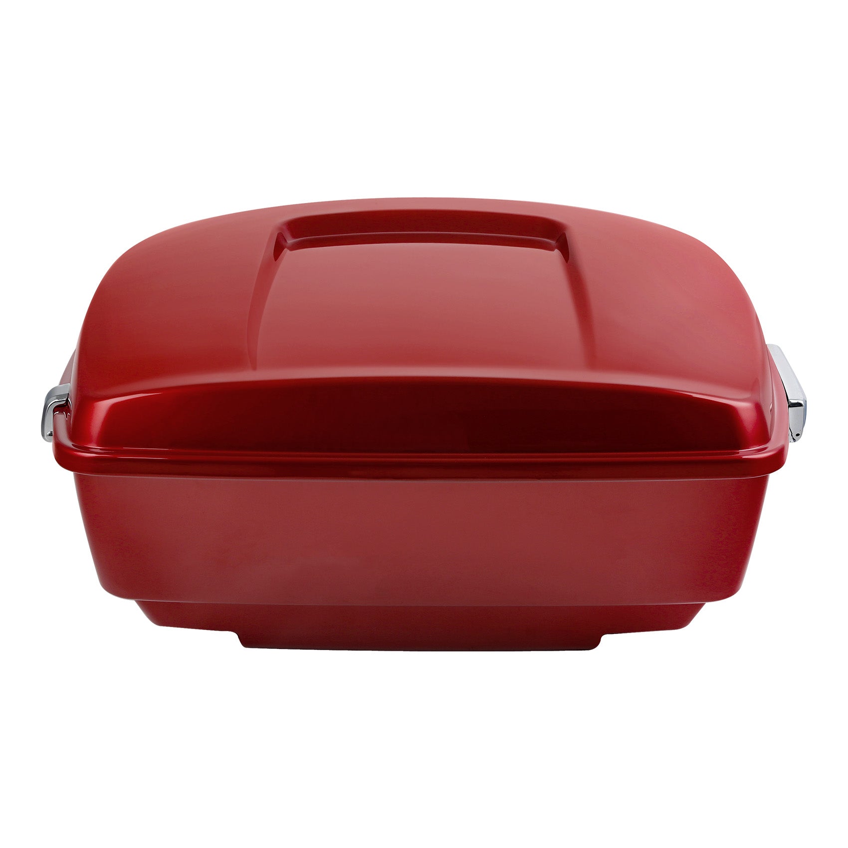 HR3 Wicked Red 13.7" King Size Touring Trunk Luggage For 14-24 Harley Touring