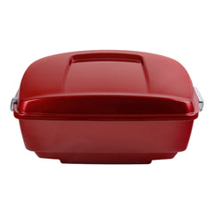 HR3 Wicked Red 13.7" King Size Touring Trunk Luggage For 14-24 Harley Touring