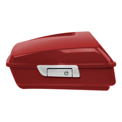 HR3 Wicked Red 10.7" Chopped Style Touring Trunk Luggage For Harley Touring 2014-2024
