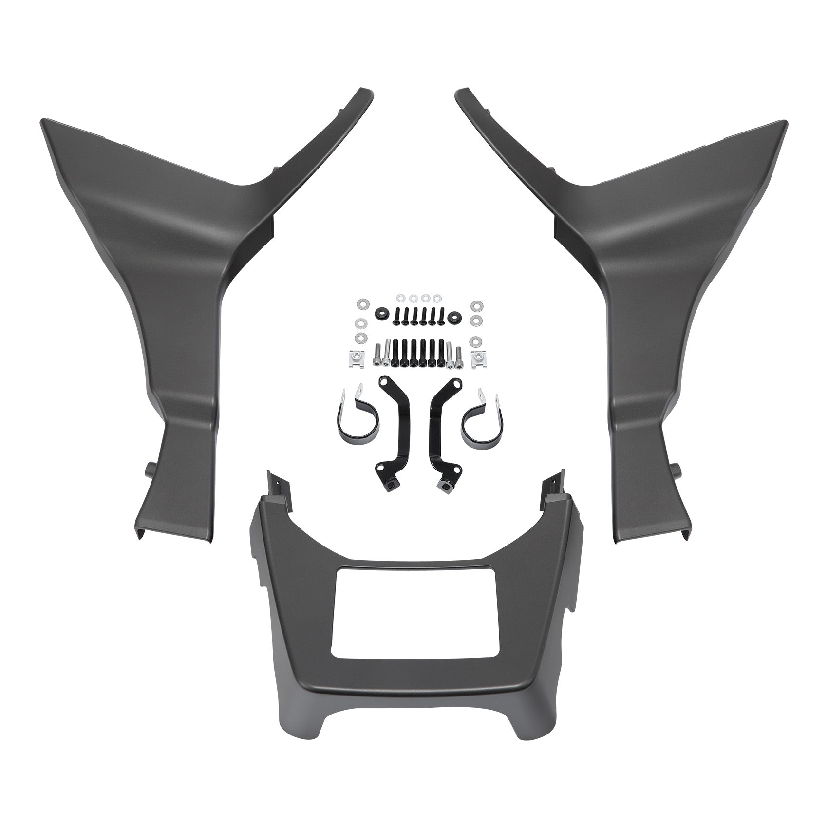 HR3 Industrial Gray Denim Spoiler Kit For Harley 2017-Later FLTRX, FLTRXS, FLTRXST models