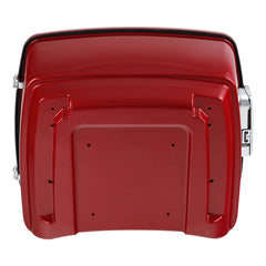 HR3 Wicked Red 13.7" King Size Touring Trunk Luggage For 14-24 Harley Touring