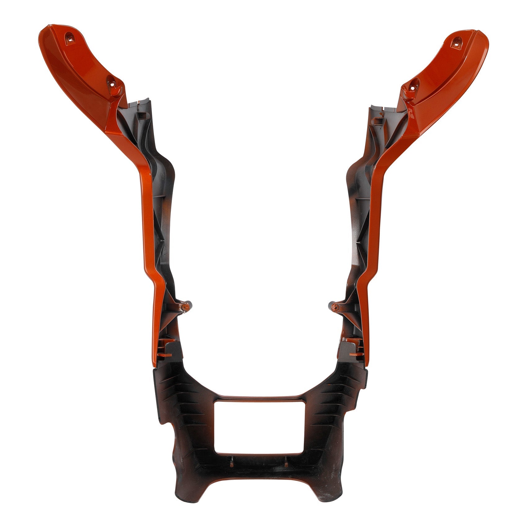 HR3 Scorched Orange / Black Denim Spoiler Kit For Harley 2017-Later FLTRX, FLTRXS, FLTRXST models