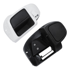 HR3 Stone Washed White Pearl Vented Lower Fairing Kit For Harley Touring models 2014-2024