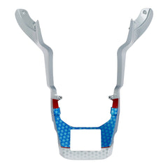 HR3 White Flake Fade Spoiler Kit For Harley 2017-Later FLTRX, FLTRXS, FLTRXST models