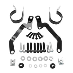 HR3 White Flake Fade Spoiler Kit For Harley 2017-Later FLTRX, FLTRXS, FLTRXST models