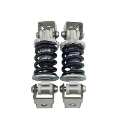 Custom Chrome 4.5" Adjustable Bolt-on Shocks Springs Fit For Bobbers Choppers Yamaha Solo Seat