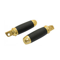 Custom Chrome Panorama Custom Foot Peg Set Chrome Bronze Matte Black Gloss Black Rubber Fit For Harley Male Mount Style