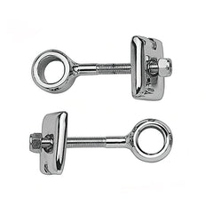 Custom Chrome Chrome Rear Wheel Adjusters For Harley All Big Twin Models Repl. For 41530-84T