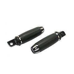Custom Chrome Panorama Custom Foot Peg Set Chrome Bronze Matte Black Gloss Black Rubber Fit For Harley Male Mount Style