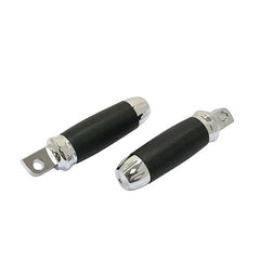 Custom Chrome Panorama Custom Foot Peg Set Chrome Bronze Matte Black Gloss Black Rubber Fit For Harley Male Mount Style