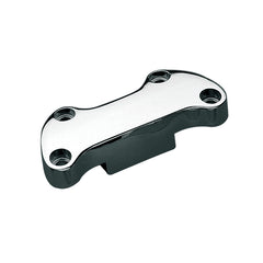 Custom Chrome Handlebar Top Clamps W/ Skirt Fits Harley All Models 1974-Up